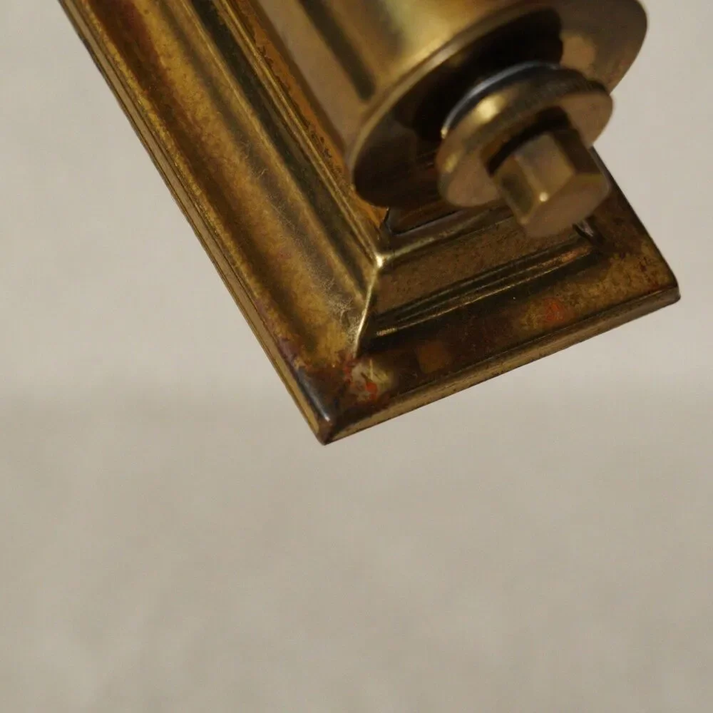 Park Sherman Brass Perpetual Desk Calendar Mid-Century Springfield Illinois VTG